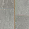 Step Dove Grey Sandstone Rockface 3 Sides 6 in. x 16 in. x 96 in.