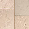 Fillers Beige Sandstone Rockface 3 Sides 6 in. x 6 in. x 46 in.