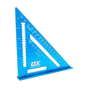 Ox Tools Pro Alum. Rafter Square 12 in.