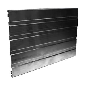 Permaloc CleanLine Aluminum Landscape Edging Black Duraflex 3/16 in. x 5-1/2 in. x 8 ft.