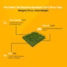 Pro-Trade Pet Supreme Synthetic Turf 50 oz. Face Weight/74 oz. Total Weight 1.25 in. Olive/Spring Green Blades - Green/Brown Thatching