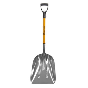 Pro-Trade #14 Scoop Shovel 28 in. Fiberglass D-Grip Handle Aluminum Scoop