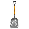 Pro-Trade #14 Scoop Shovel 28 in. Fiberglass D-Grip Handle Aluminum Scoop