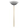 Pro-Trade Leaf Rake 19 in. Steel Head 54 In. Wood Handle
