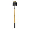 Pro-Trade Round Point Shovel Open Back 48 in. Fiberglass Handle