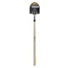 Pro-Trade Round Point Shovel Open Back 48 in. Wood Handle