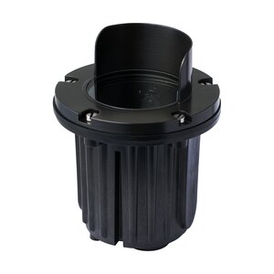 Pro-Trade IG4 In-Ground Light Composite Housing Antique Brass Shroud Cover No Lamp