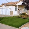 Pro-Trade Apple Supreme Synthetic Turf 80 oz. Face Weight/101 oz. Total Weight 2 in. Apple Green Blades - Green/Brown Thatching