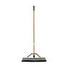 Pro-Trade Multi-Surface Push Broom 24 in. Head Wood Handle
