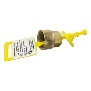 BRASS 3/4 FHT X 1/2 FPT ADAPTER