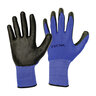 Glove Nitrile Black Blue 6 Pack