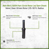 Rain Bird 5004 Part Circle SAM 4 in. Rotor - Y55007