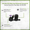 Rain Bird XCZ Wide Flow Reclaimed Commercial Control Zone Kit w/ 1 in. PESB-R Valve and 1 in. 40 psi Basket Filter
