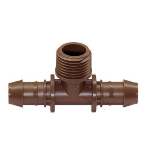 Rain Bird Xeri Dripline B X 1/2 Mpt X 17Mm Tee Adpt New