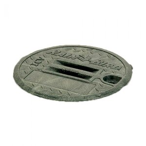 Rain Bird Round Valve Box Lid Green 10 in. Lid Only