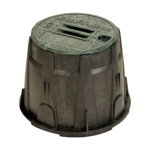 Rain Bird 10 Round Valve Box & Lid (Green) Rainbird
