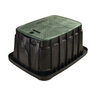 Rain Bird Jumbo Valve Box And Lid (Green) Rainbird