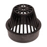 Rain Bird 6 in. Round Atrium Grate Black.
