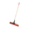 True Temper Razor back 24 in. Multi Surface Push Broom w/ Socket Brace