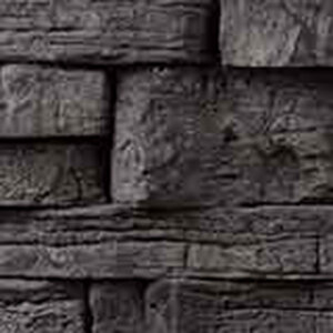 Barkman Rosetta Outcropping A Northern Charcoal 12 in. x 42 in. - 66 in. x 20 in. - 24 in. (18 sq. ft./pallet)