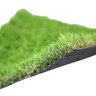 Rymar Tropical Storm 40 Synthetic Turf 40 oz. Face Weight 1.4 in. Pile Height Emerald Green/Dark Olive Green Blades Golden Thatching