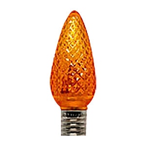 Seasonal Source C9 LED Faceted Lens 0.5W Orange