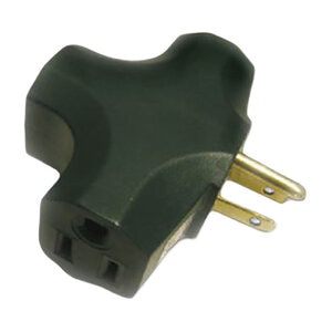 Seasonal Source Heavy Duty Three Outlet Grounding Splitter