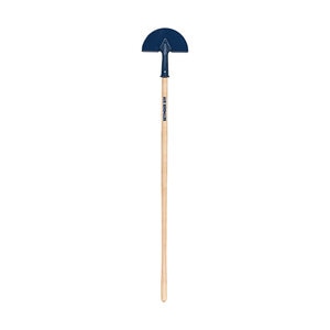 Seymour WE-65 Half Moon Turf Edger, Steel Blade, Cast-Iron Socket, Hardwood Handle