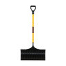 Seymour Snow Shovel 18 in. Steel Poly D Grip