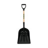 Seymour Western Pattern Grain/Snow Scoop 29 in. D-Grip Handle Wood/Poly 