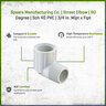 Street Elbow 90 Degree Sch 40 PVC 3/4 in. Mpt x Fpt