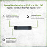 1/2 in. x 6 PVC Nipple Tbe Schedule 80