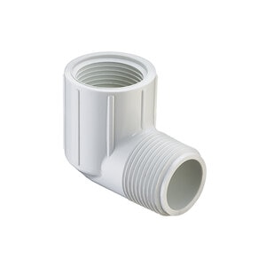 1-1/4 PVC 90 Elbow Mpt x Fpt Sch 40 Sprs