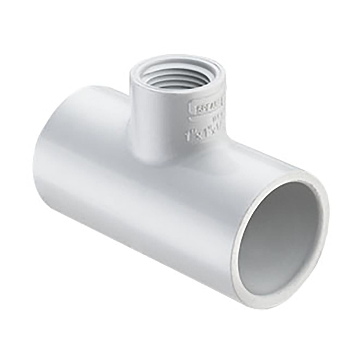 4 in. x 1 in. Red Tee Socket X Fipt PVC Fitting | SiteOne CA