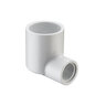 PVC Fitting 2 in. x 1-1/2 in. Red 90 Degree Elbow Socket x Fipt