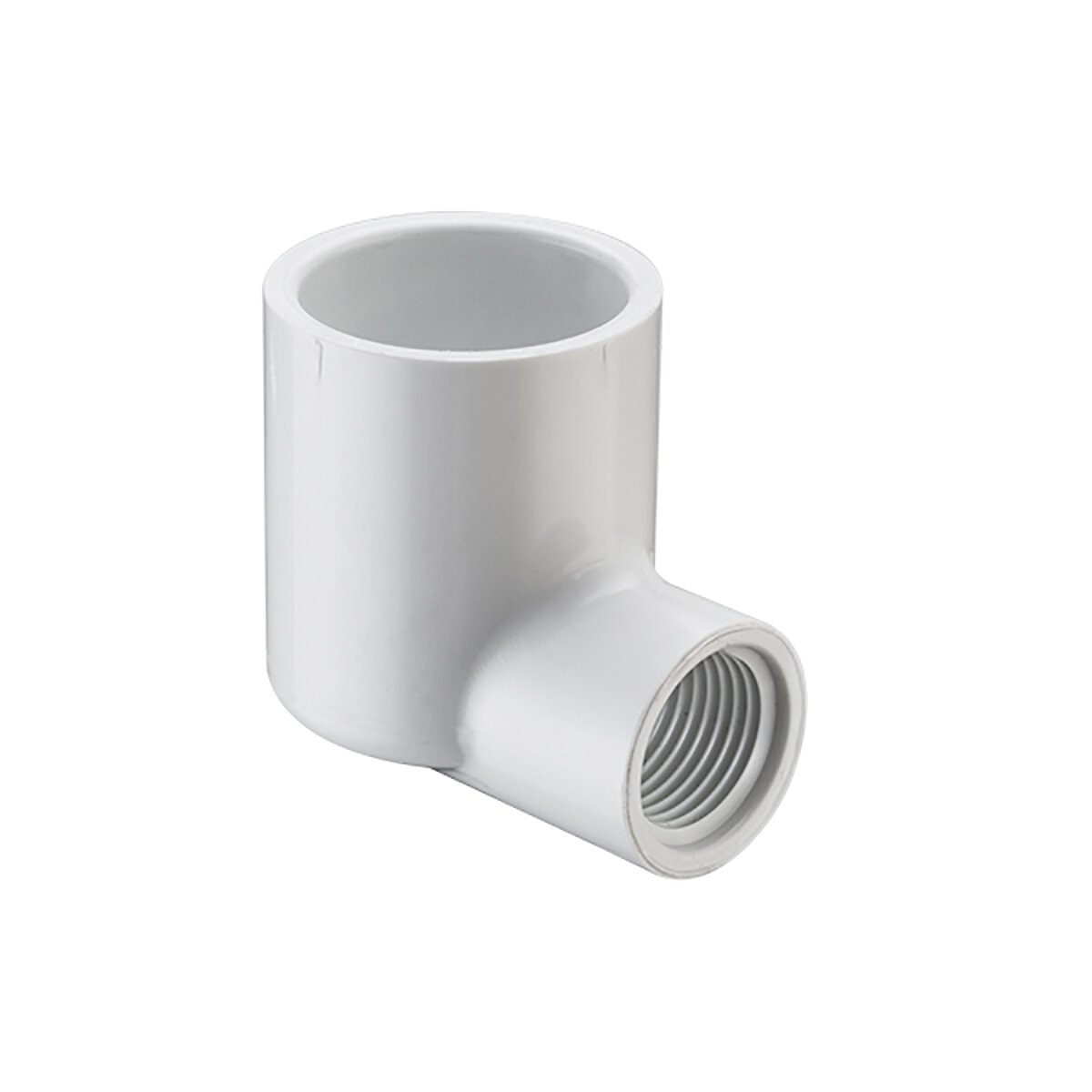 PVC Fitting 2 in. x 1-1/2 in. Red 90 Degree Elbow Socket x Fipt ...