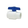 Spears 2 PVC White Utility Ball Valve Socket End
