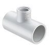 3 in. x 1-1/2 in. Red Tee Socket x Fipt PVC Fitting