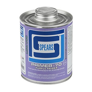 Spears Low VOC Primer PRIMER21-70 Purple NSF 1/4 pt.