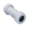 6 PVC White Compression Coupling