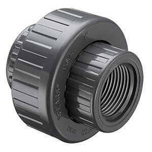 Sch 80 PVC Union (Old Style) 1-1/2 in. FIPT w/ EPDM O-Ring Seal