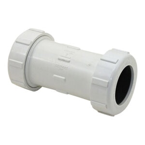 3/4 PVC Compression Coupling Buna Gasket
