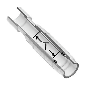 3 PVC Repair Coupling Socket X Socket