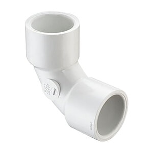 1 PVC Sweep Elbow Socket SCH40