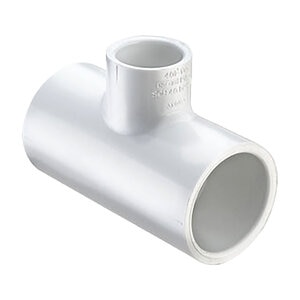 Reducing Tee PVC 1 in. x 3/4 in. Socket