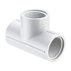 Tee PVC 3/4 in. Fipt