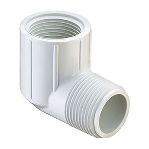 Street Elbow 90 Degree Sch 40 PVC 1/2 in. Mipt x Fipt