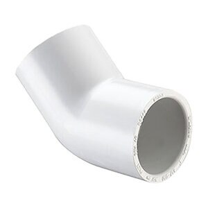 Elbow 45 Degree PVC 8 in. Socket