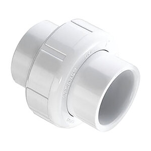 Union Sch 40 PVC 2 in. Socket w/ Buna-N O-Ring Seal