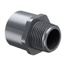 Spears Male Adapter Sch 80 PVC 1-1/4 in. Mpt x Socket